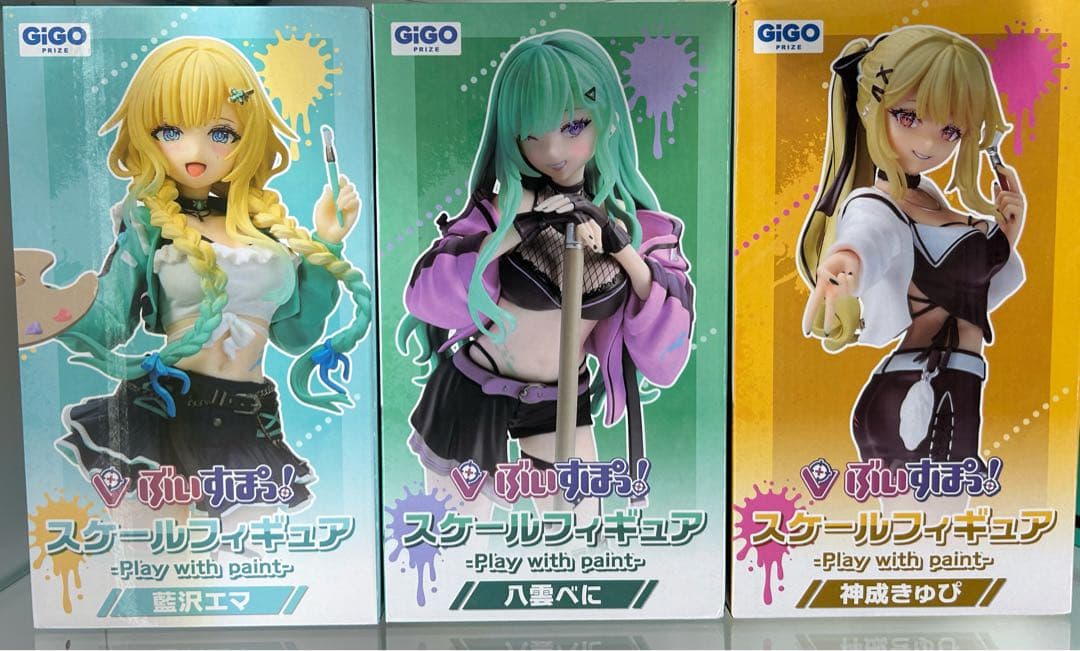ぶいすぽっ！GIGO限定スケールフィギュア八雲べに・神成きゅぴ・藍沢