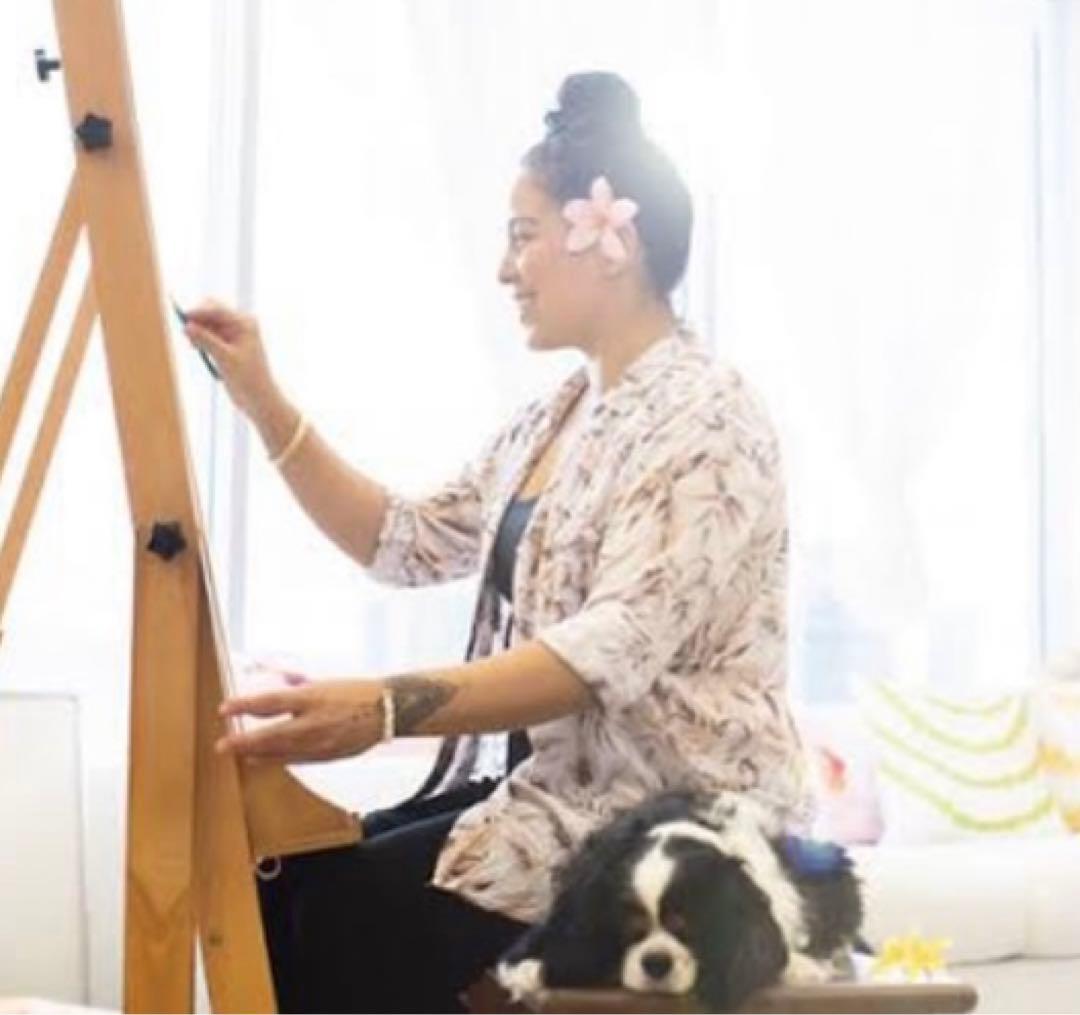 限定1点ハワイの本人から仕入れたレア版/アロハデメレ『Melia F1』額付L