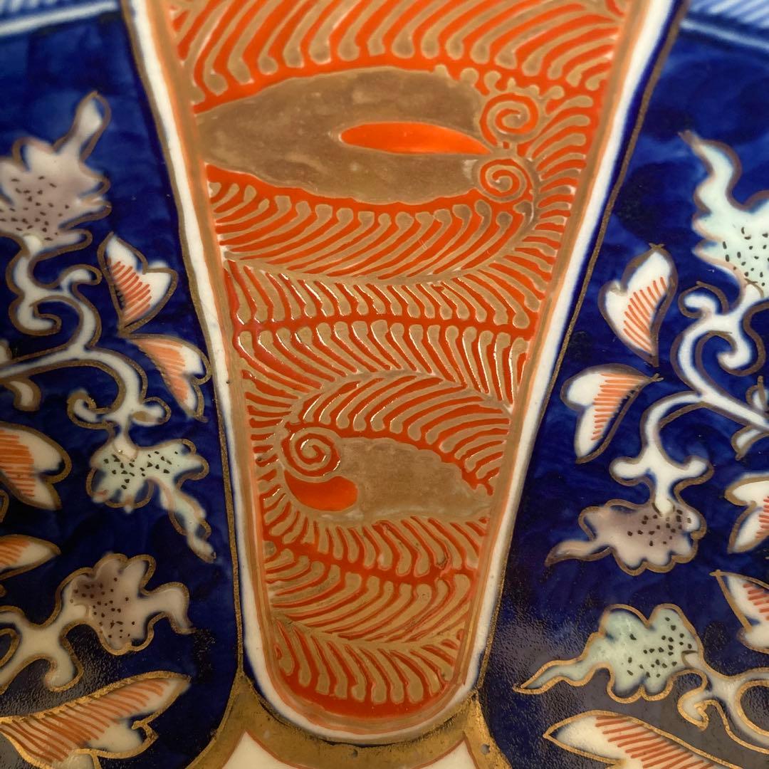 古伊万里　有田焼　鉢　深鉢　盛鉢　金彩　金蘭手　色鍋島　伊万里　骨董品　古美術