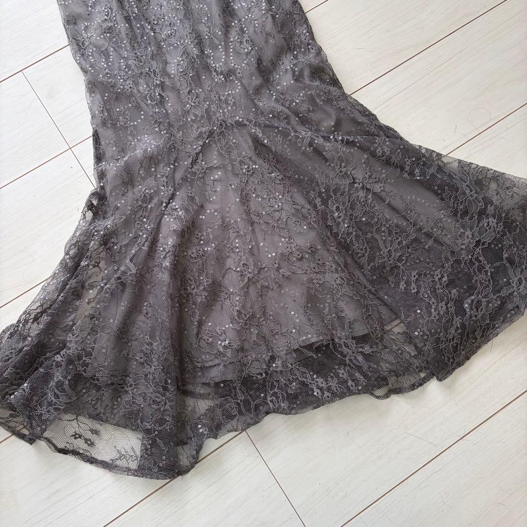 LEJA 新品タグ付き2WAYレース花柄オフショルダーマーメイドワンピースドレス