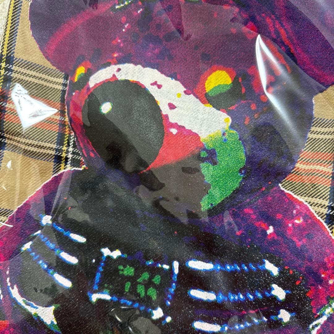 サイコベアギンガムチェック柄バッグ肩がけTYPE - メルカリ