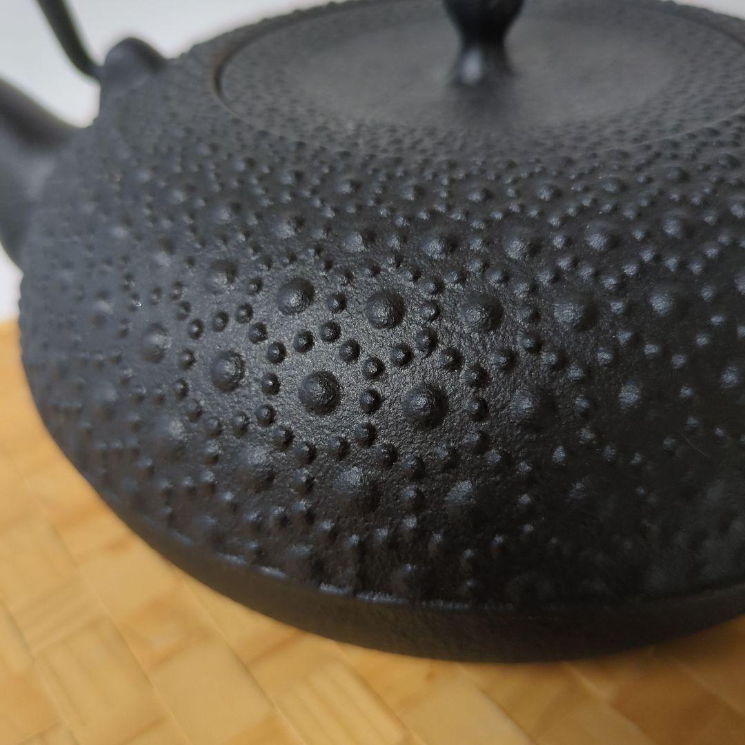 及源　南部鉄器　盛栄堂　IH対応　鉄瓶　東雲亀甲　1.2Ｌ