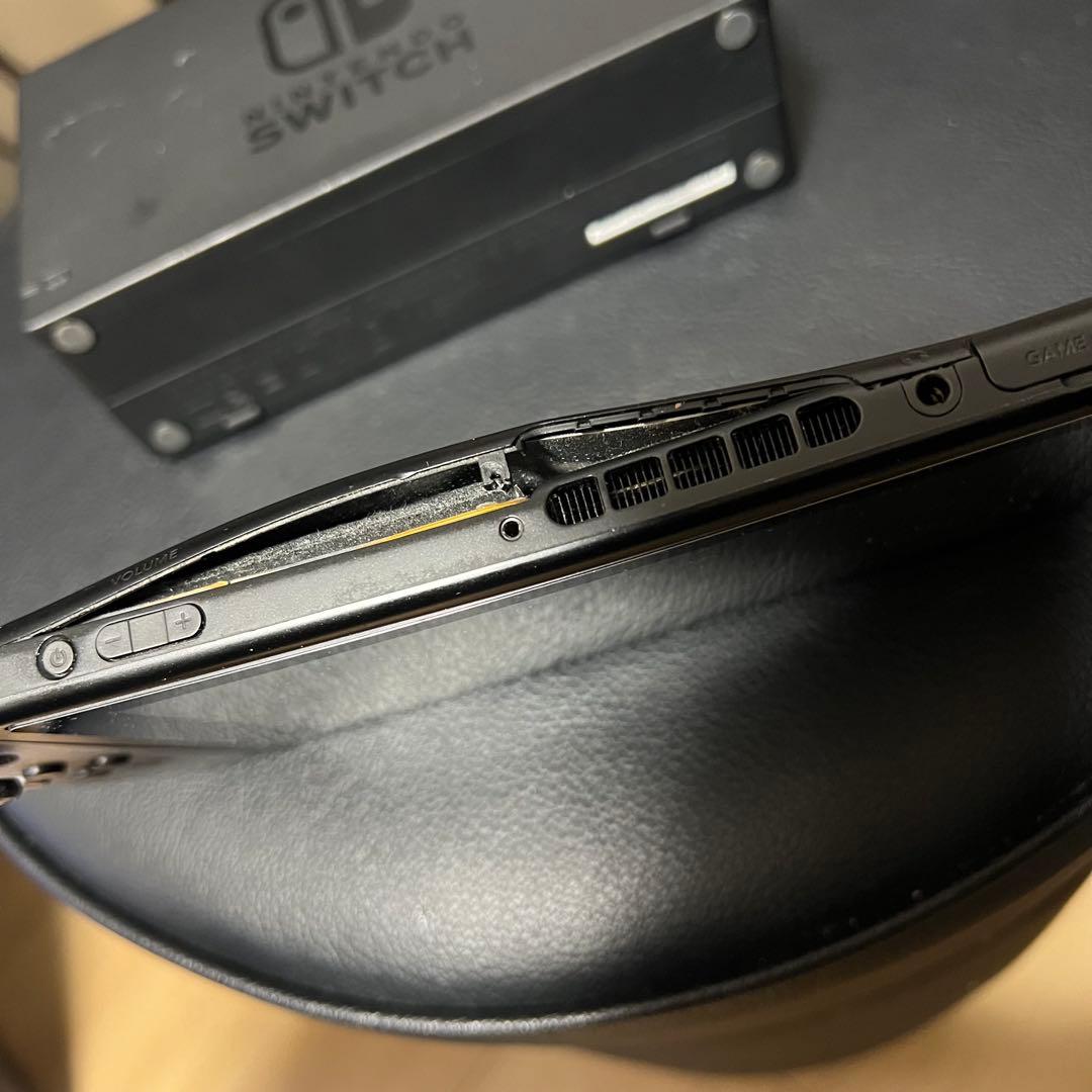 【ジャンク品】Nintendo Switch 本体、電源アダプター、ドックセット