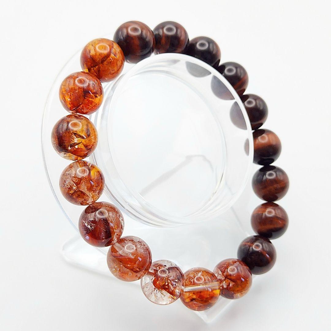 【Ken】天然石 赤一択 オーダーメイド デザインブレスレット