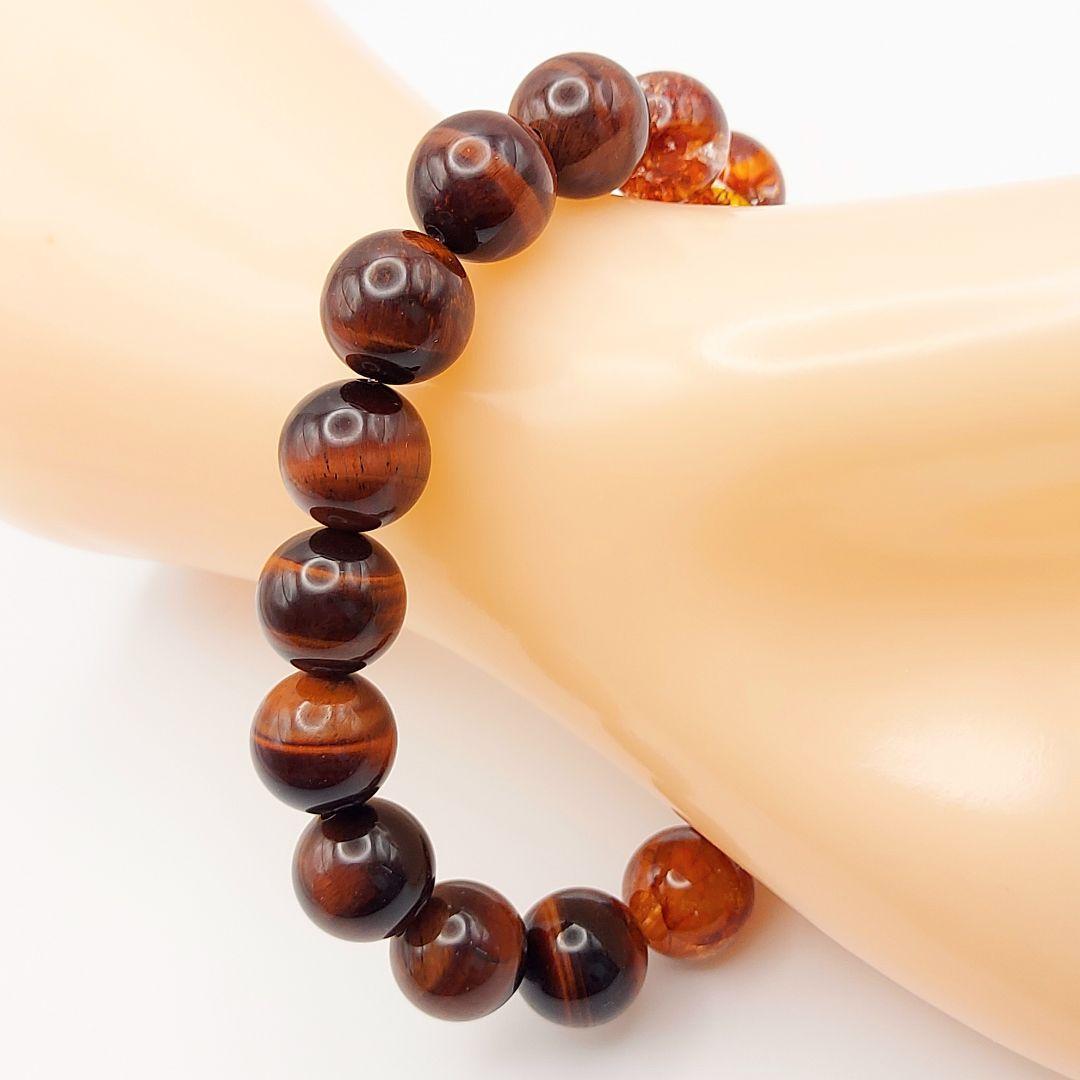 【Ken】天然石 赤一択 オーダーメイド デザインブレスレット