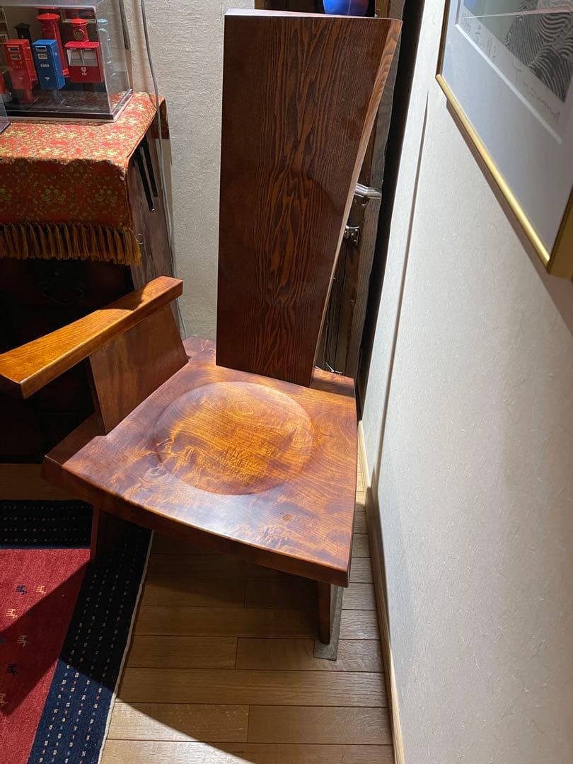 アームチェア 天然木 民藝（発送手配の期日有り・11月第4週）