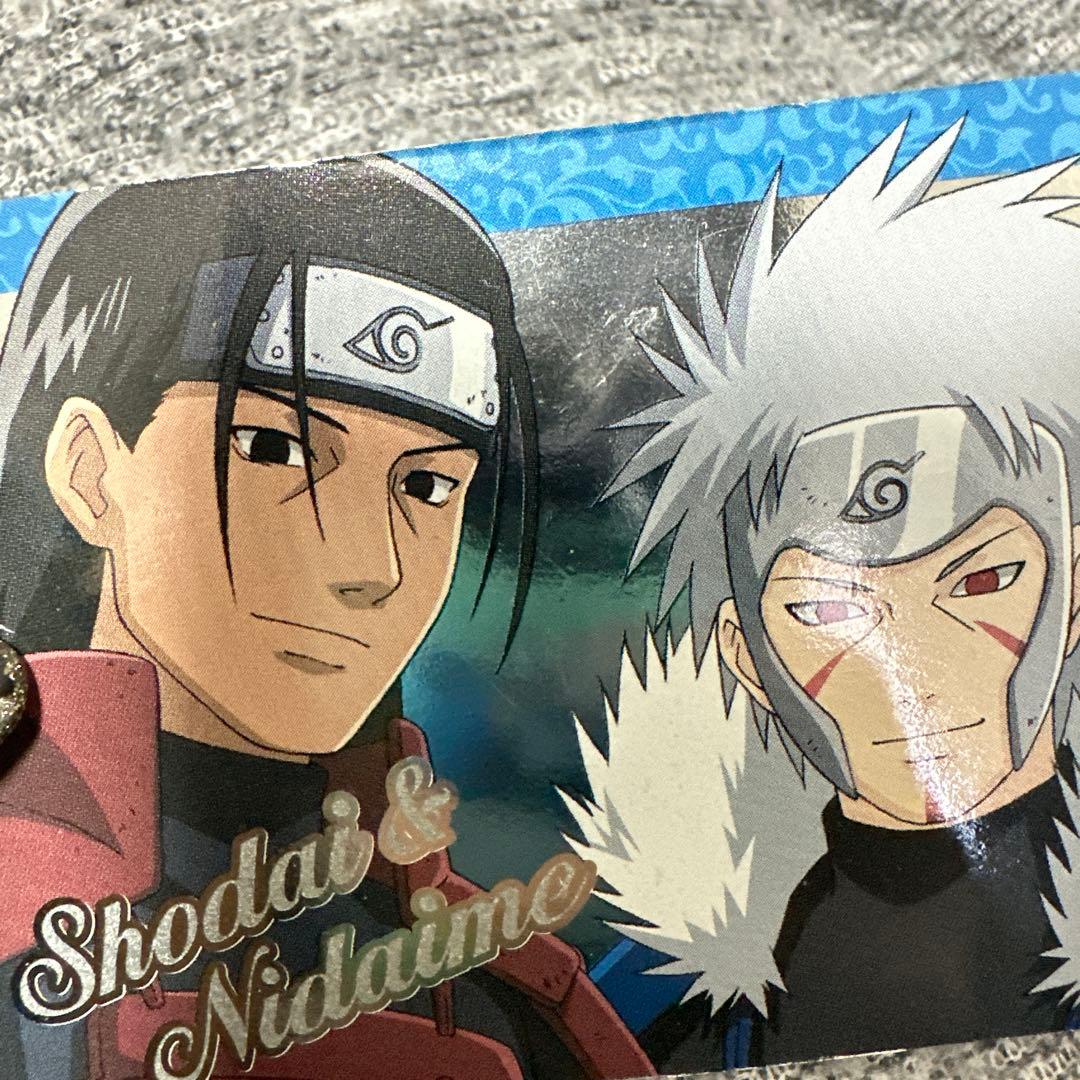 NARUTOエッチングカード初代二代目千手柱間千手扉間レアトレカ NARUTO