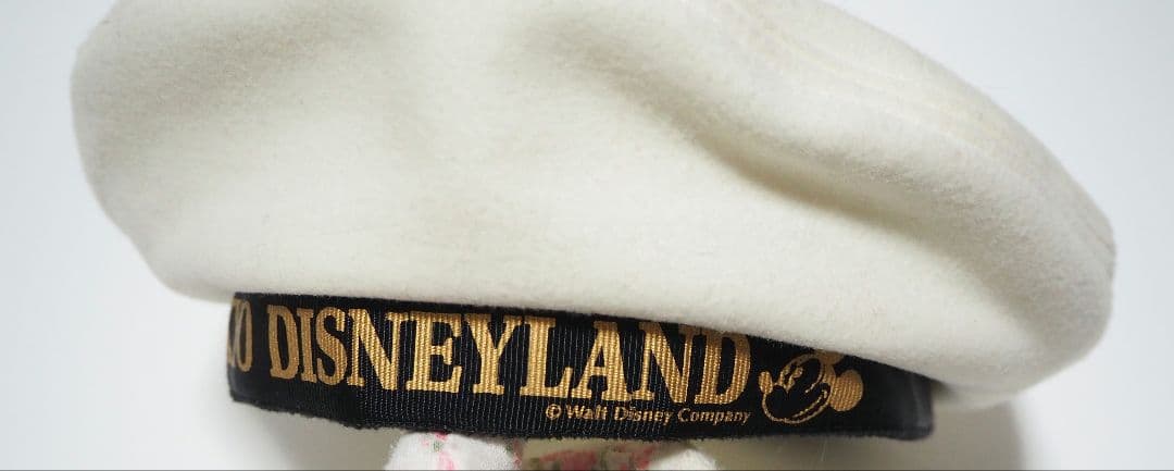 希少　東京ディズニーランド キャップ ベレー帽　開園当初　80年代　日本製