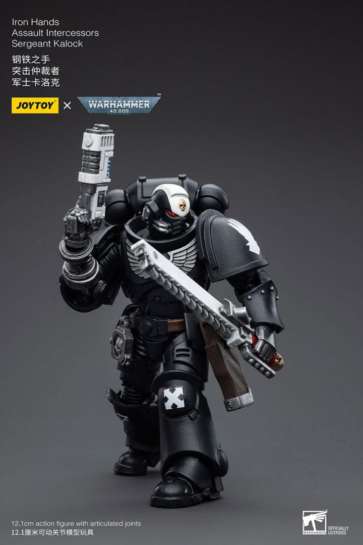 ゲームキャラクター warhammer 40k joytoy iron hands