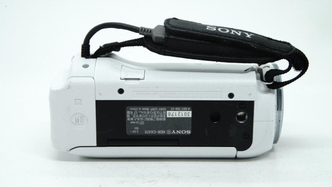 【U2195】 SONY Handycam HDR-CX470 17年製