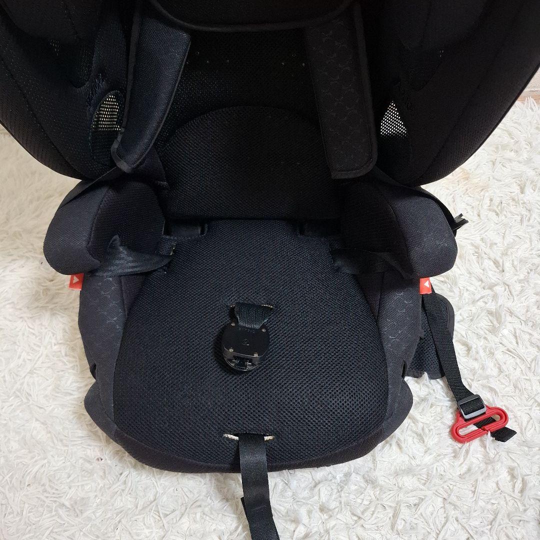 【美品】Aprica エアグルーブプラス ストリングブラック ランバーサポート付