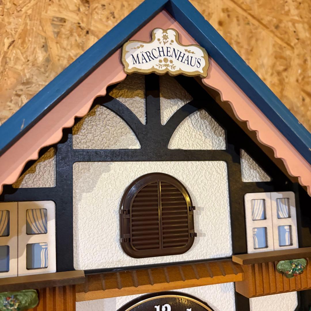 CITIZEN メルヘンハウス　鳩時計　カラクリ時計　壁掛時計　4MJ744