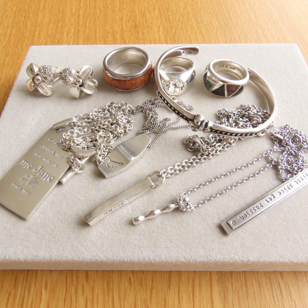 シルバー　104g まとめ silver 925　地金　リング　ネックレス