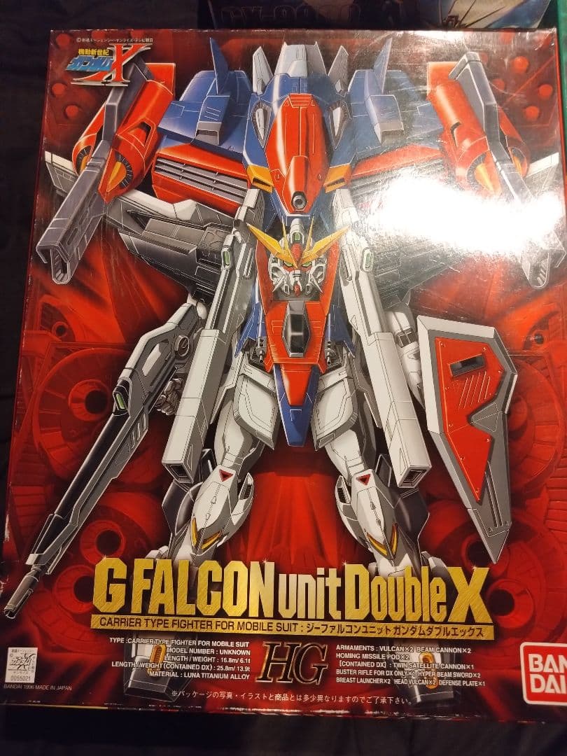 MG ガンダムX 1/100 エアマスターバースト レオパルドD Gファルコン