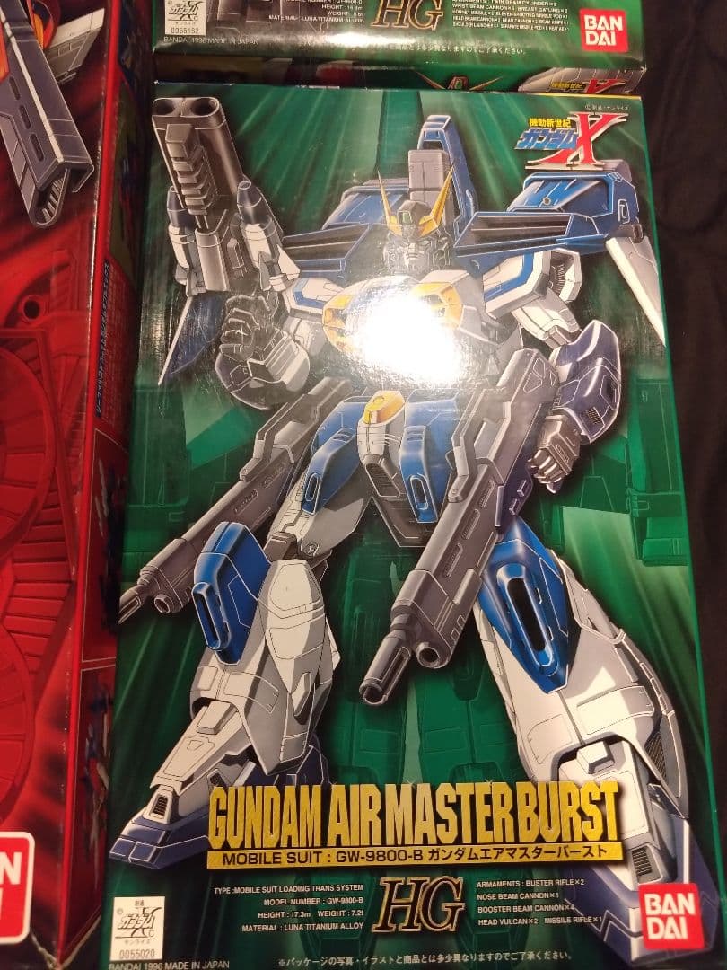 MG ガンダムX 1/100 エアマスターバースト レオパルドD Gファルコン