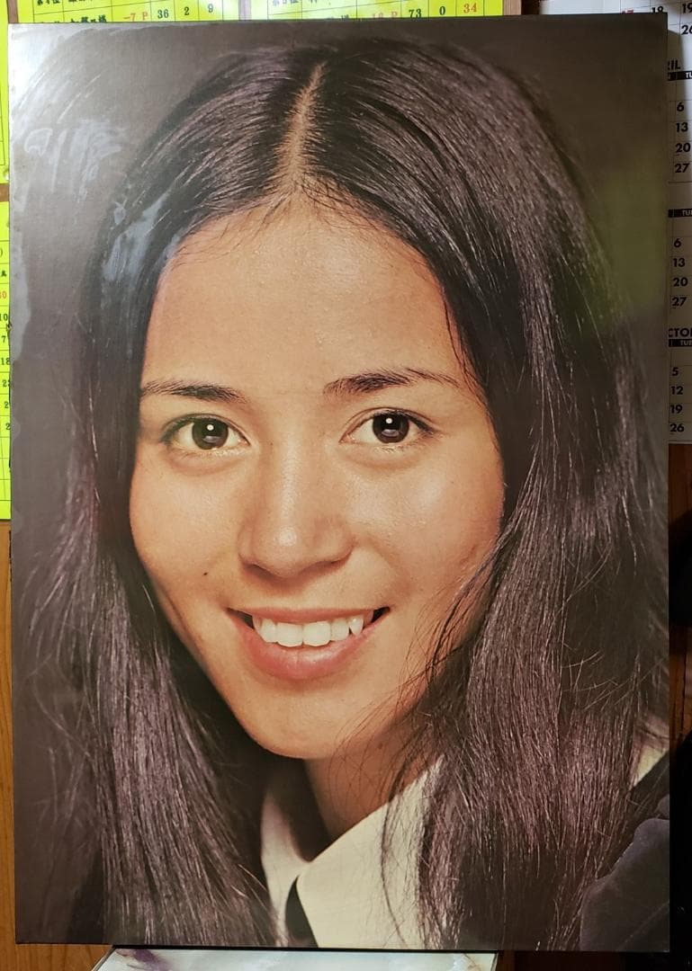 ★南沙織★木枠パネル★中古 ☆南沙織☆木枠パネル☆ 人気 ☆南沙織☆木枠パネル