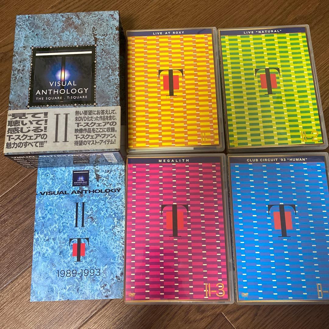 T-SQUARE/VISUAL ANTHOLOGY VOL Ⅰ、Ⅱ、Ⅲ DVD