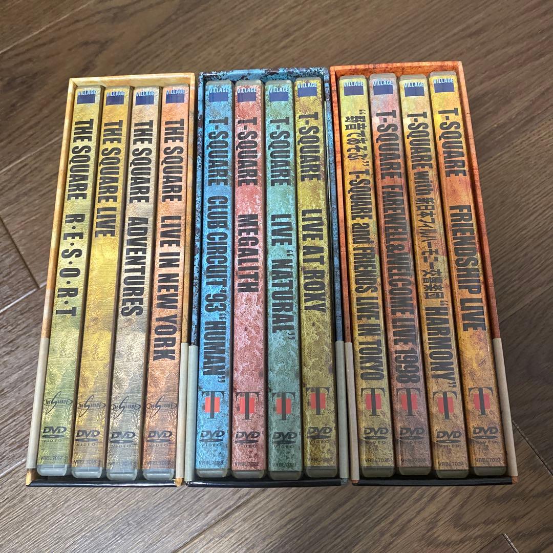 T-SQUARE/VISUAL ANTHOLOGY VOL Ⅰ、Ⅱ、Ⅲ DVD