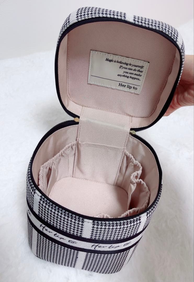 herlipto HLT Jacquard Vanity Bag 美品