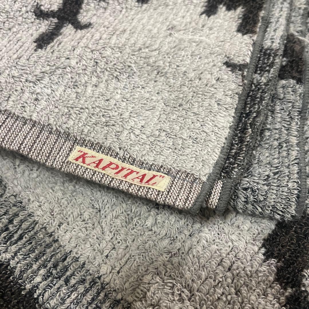 KAPITAL キャピタル オルテカ柄 バスタオル