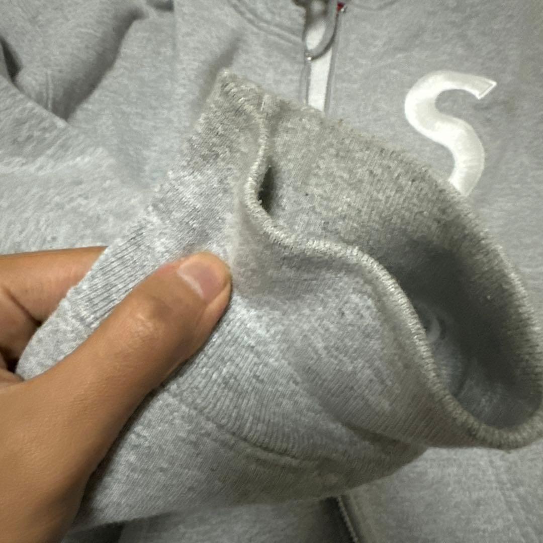 スケートボード Supreme S Logo Zip Up Hooded Sweatshirt
