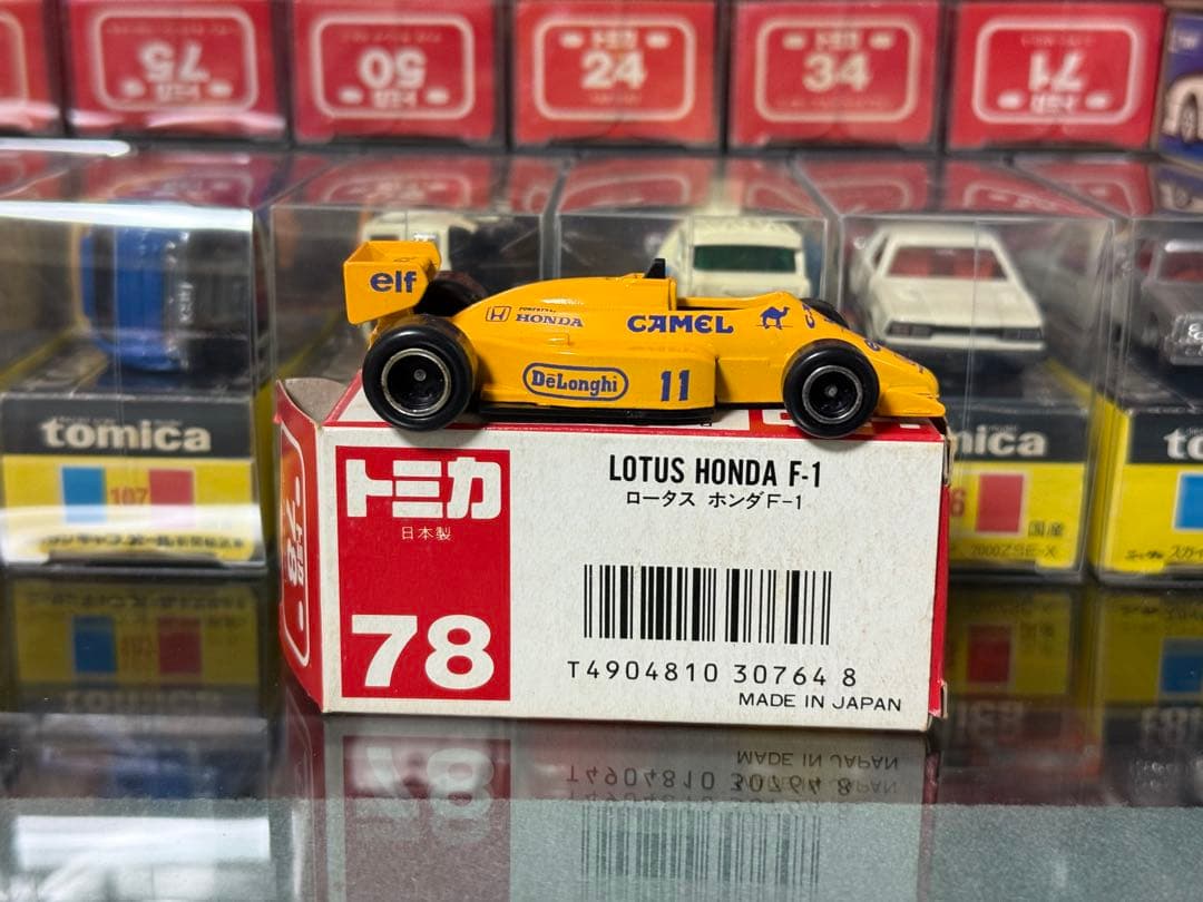 トミカ ロータス ホンダ F-1 7日本製 赤箱 絶版