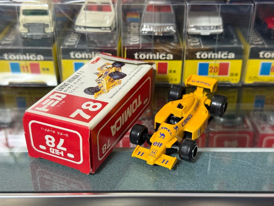 トミカ ロータス ホンダ F-1 7日本製 赤箱 絶版