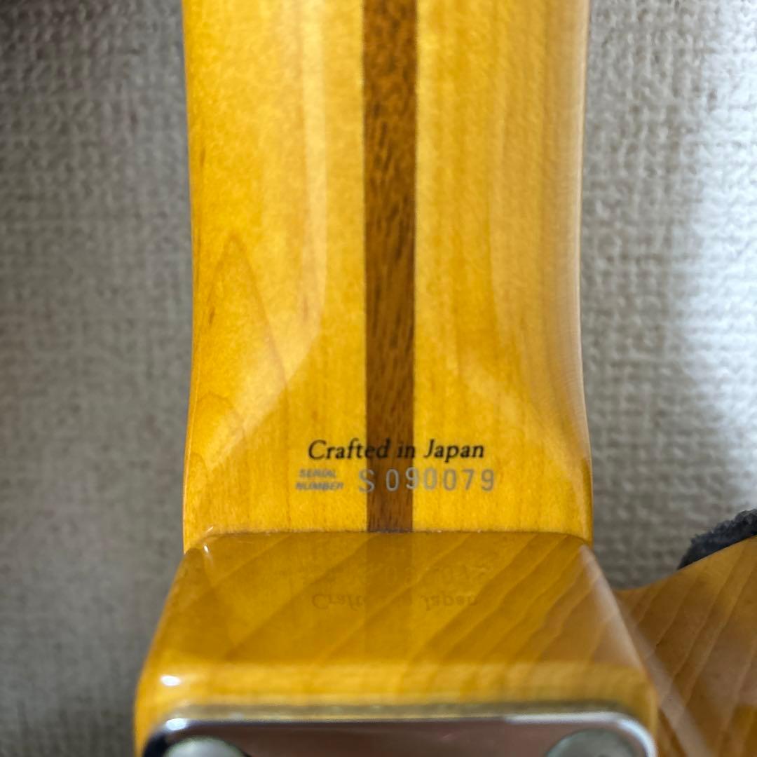 Fender Japan \"TELECASTER\" Sシリアル ストラップ付き