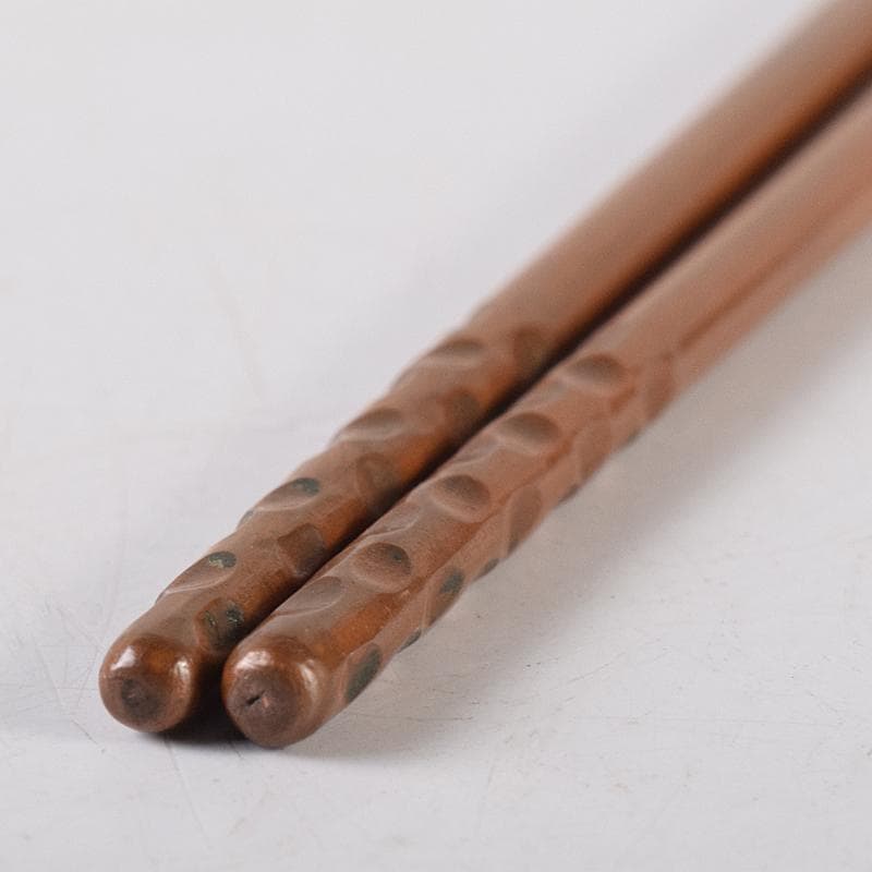 茶道具 釜師 高木治良兵衛作 南鐐鳥頭飾 火箸 共箱 C R8572