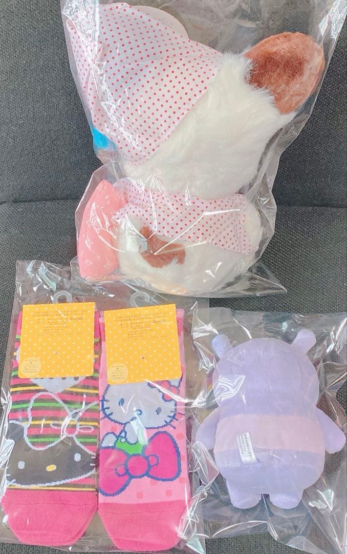 おはようスパンク Sanrio 靴下、バスタオル 、マスコット 。他。20点
