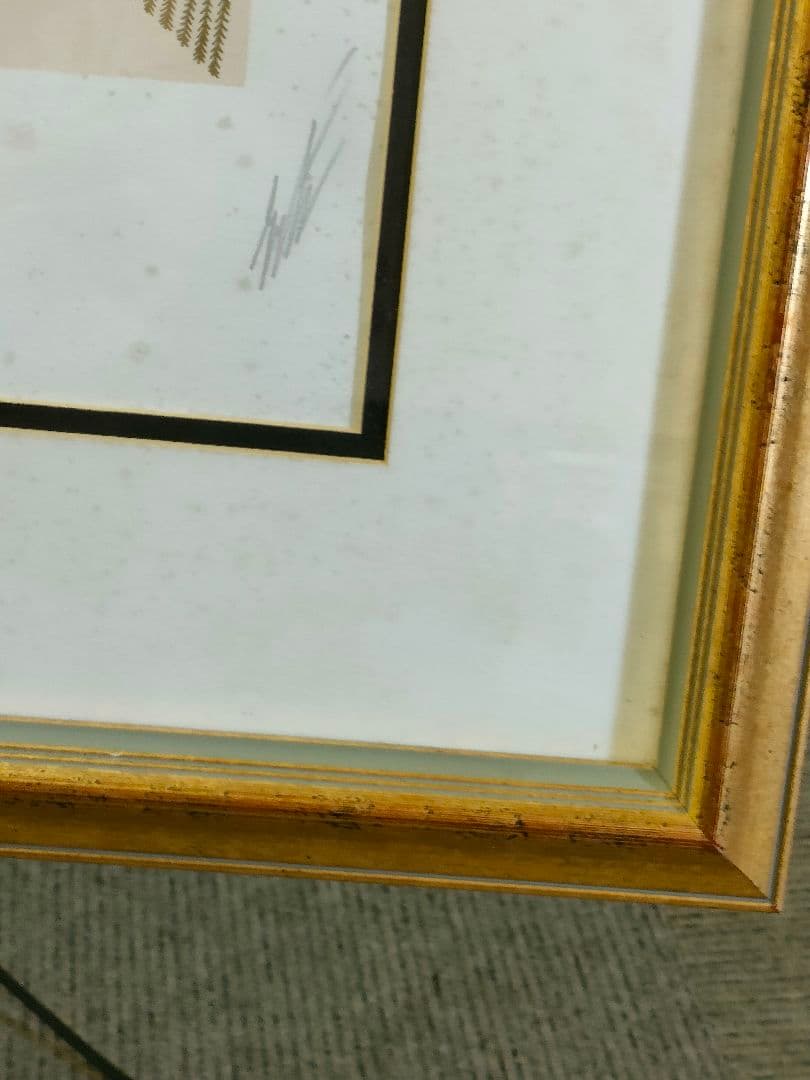 エルテ   ブランコの少女    自筆サインとエディションナンバーが有ります