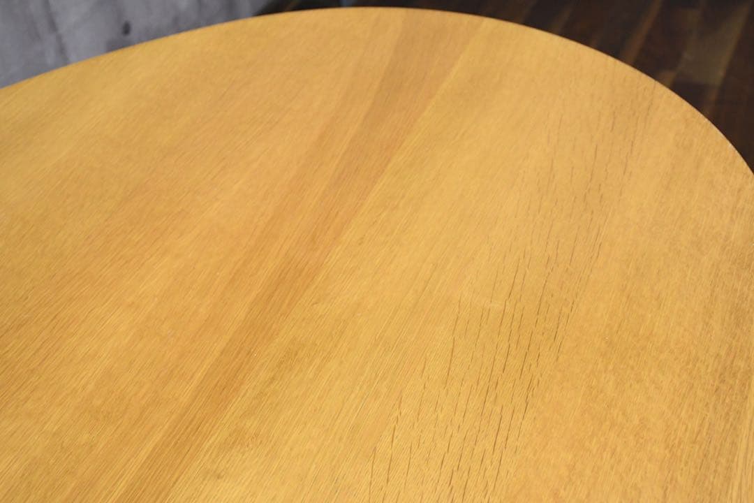 EBK59 飛騨産業 キツツキ NF388 ビーンズ型ダイニングテーブル