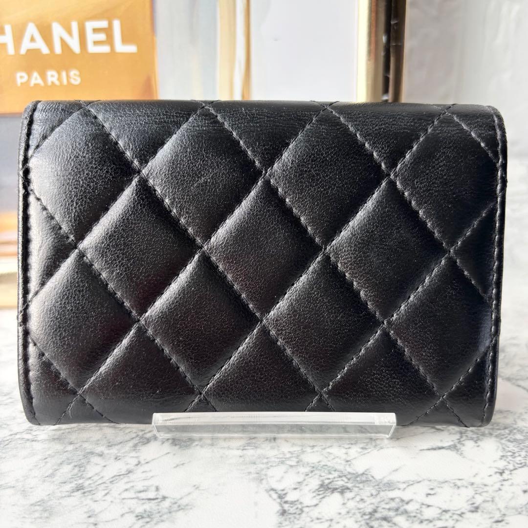 正規品❤️CHANEL マトラッセ　財布　カードケース　ケース　ミニ財布