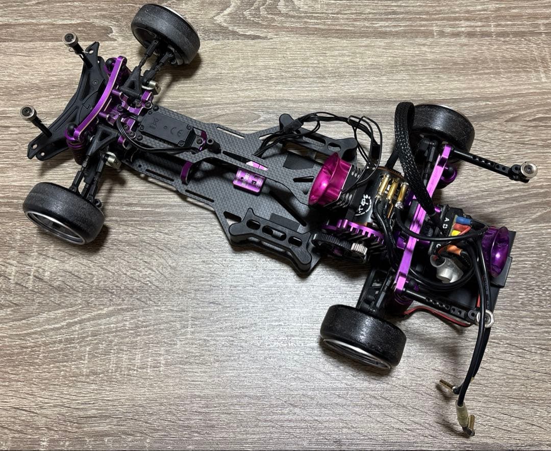 ヨコモ　YD2 SX III purple version Yokomo YD-2 ZX Purple Shakedown Gimbal - YouTube