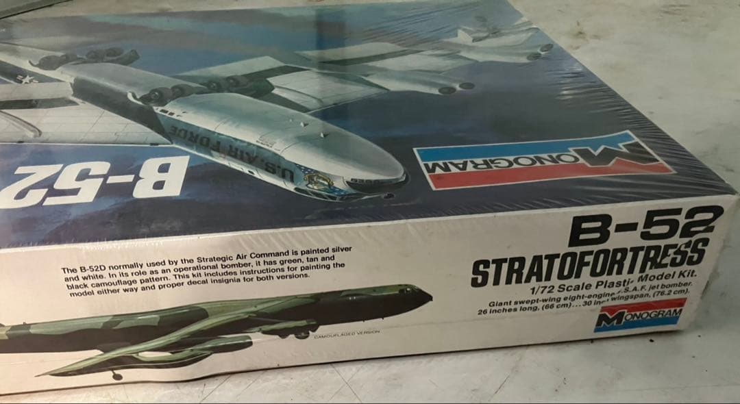 【未開封】Monogram モノグラム 1/72 B-52 ストラトフォートレス
