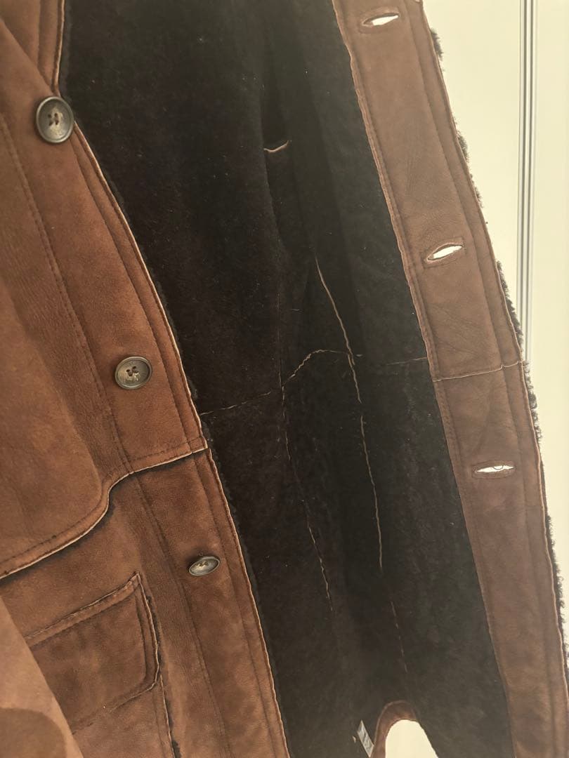D&G スエードブラウンジャケット Lサイズ（48）