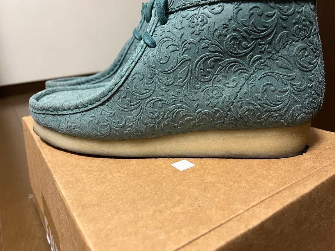 【希少】clarks wallabee END.oxford flowers