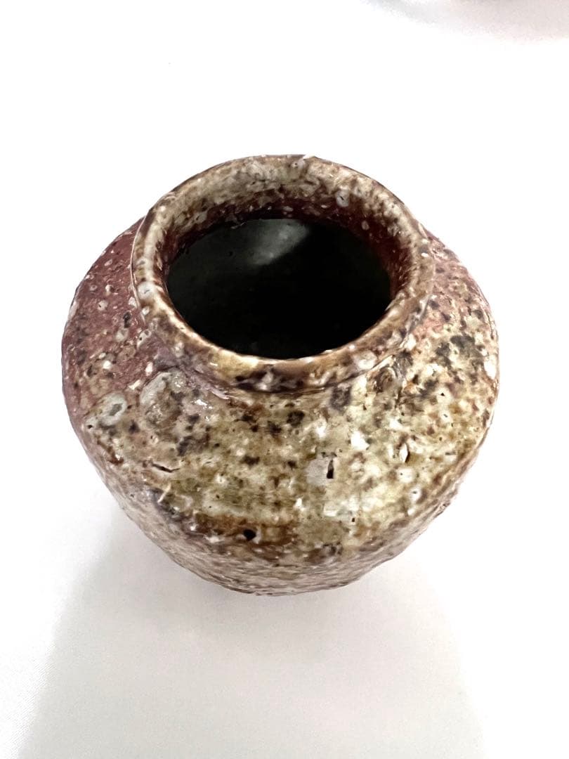 高橋楽斎 信楽茶入 共箱 茶道具