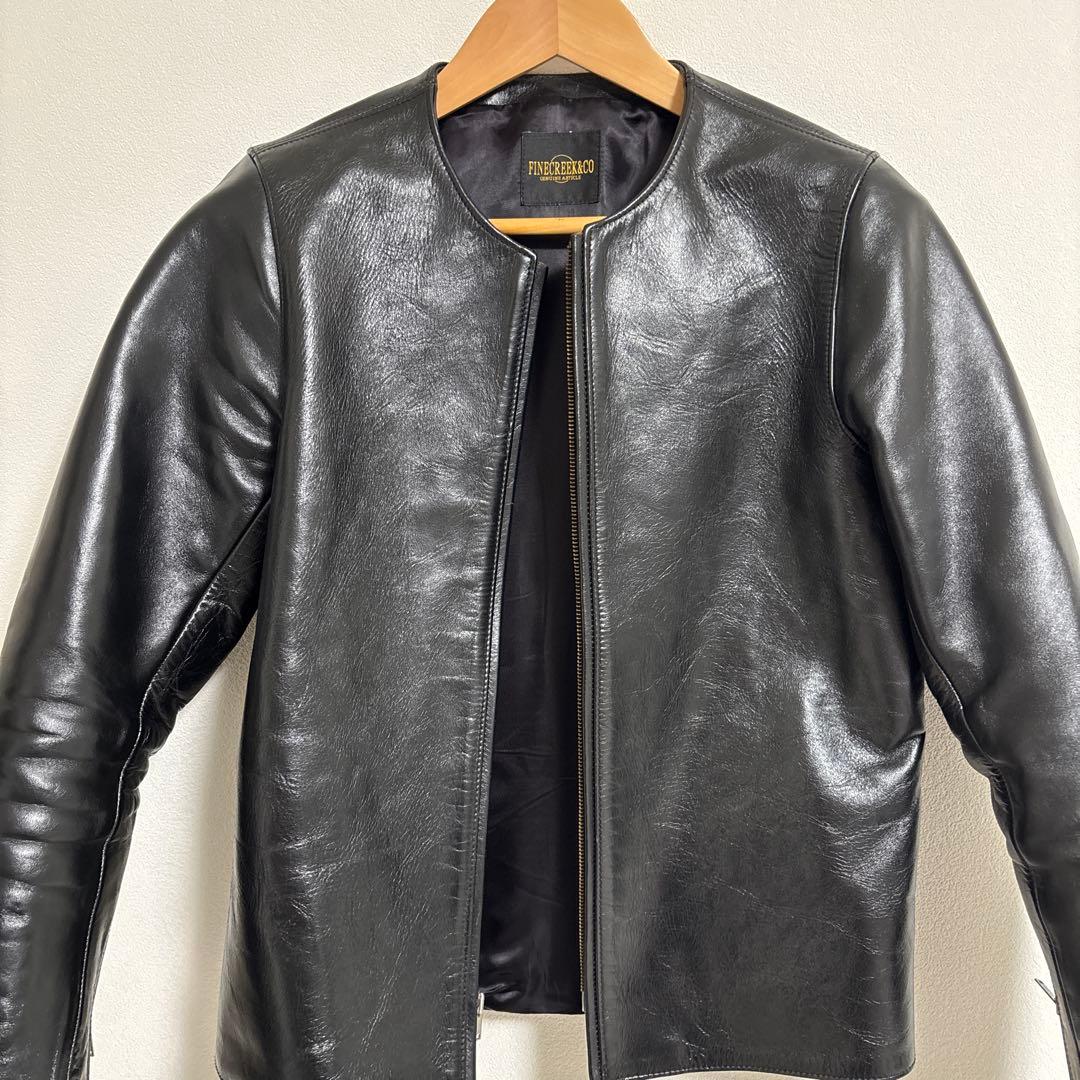 美品】FINE CREEK & Co. Bud ホースハイド38