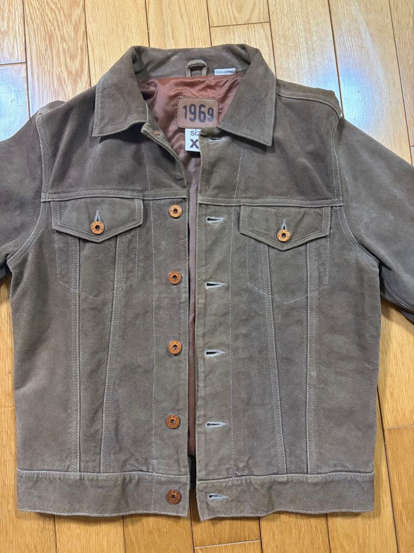 OLD GAP ヴィンテージ レザージャケット 牛革 スエード