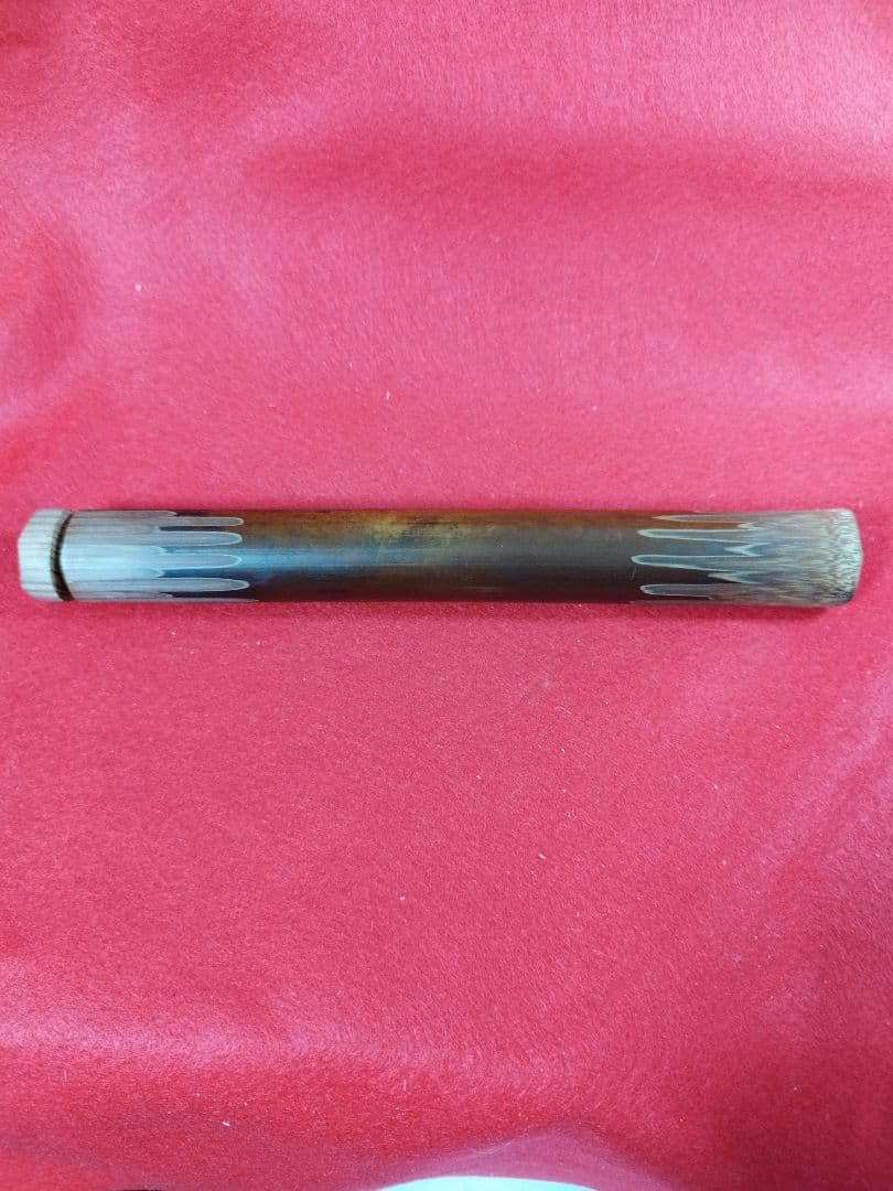 天平古材 茶杓 二月庵 杏仙作（銘入・共箱付） - メルカリ