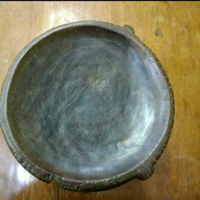 アフリカ Tanzania アンティーク木彫椅子 花台・オブジェに