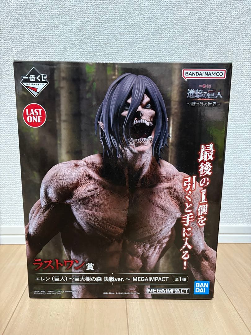一番くじ 進撃の巨人 ラストワン賞 エレン 巨大樹の森 - メルカリ