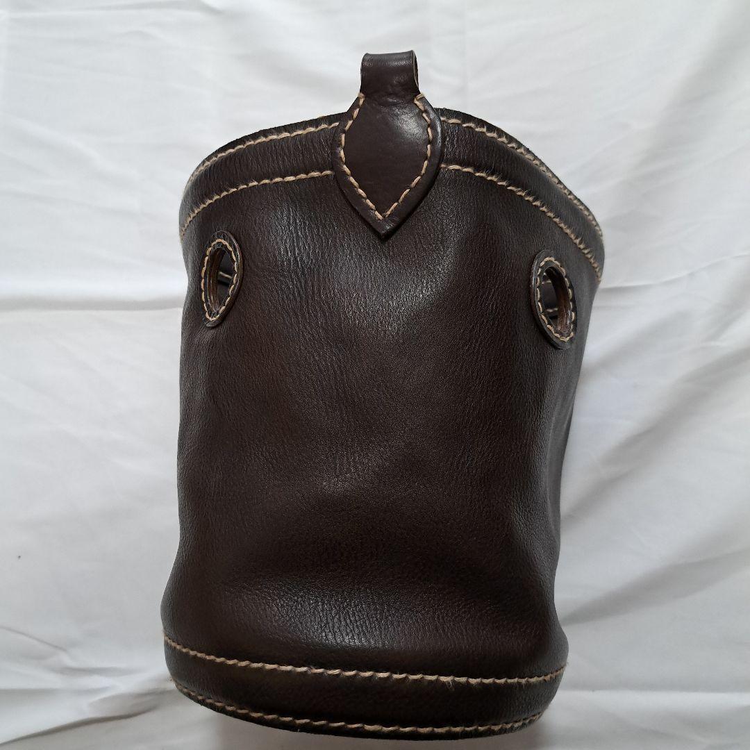 45R ハンドメイドのレザーバケツBAG ピッコロ　ショルダー　ショルダーバッグ