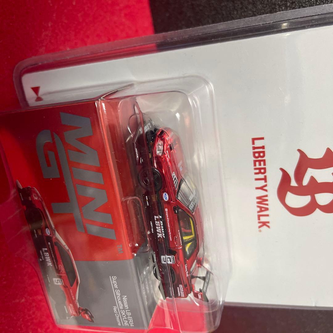 ミニカー LIBERTY WALK Nissan ER-34