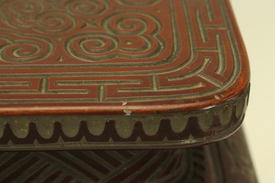 具利 彫刻 高炉台 高卓 時代物(A983)