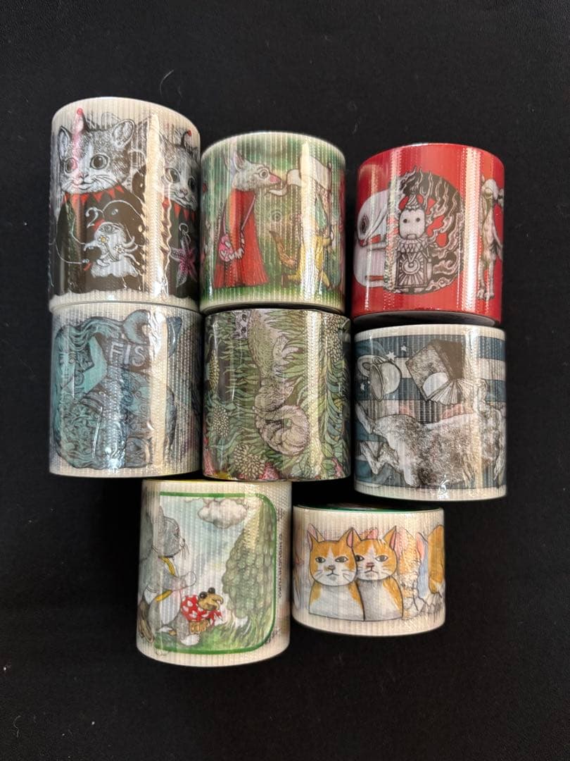 ヒグチユウコ 養生テープ 8個セット ボリス雑貨店 新品未開封 まとめ