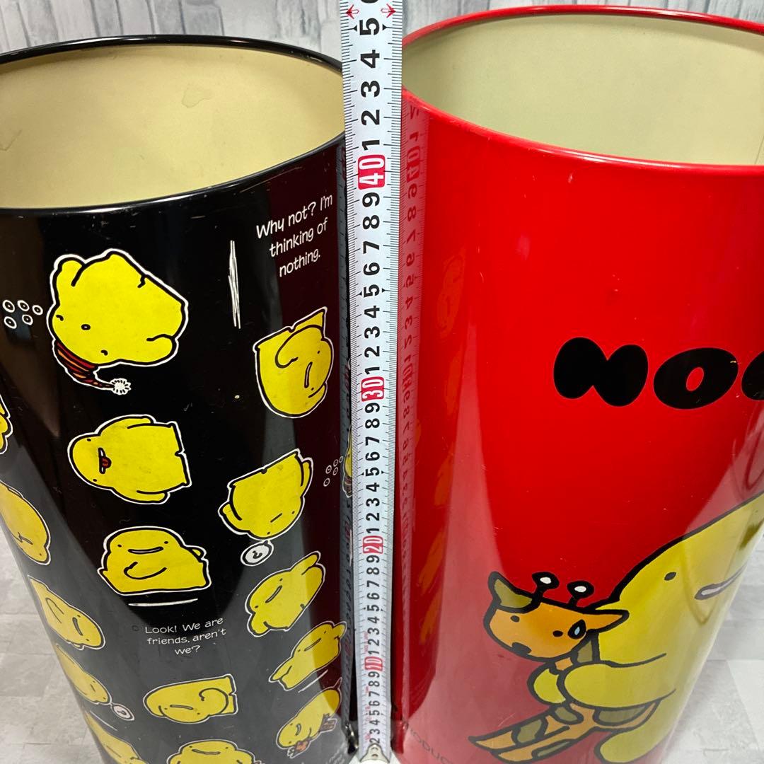 森永 ぬ〜ぼ〜 非売品 ブリキ ゴミ箱 ダストボックス 2種 コンプリート希少
