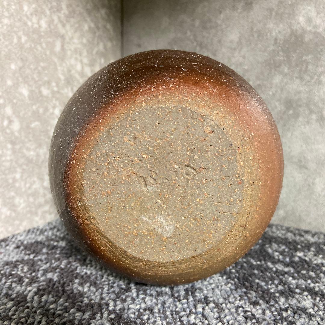 備前焼 坂井良平 羽付丸花入 花器 花瓶 一輪挿し 天使 エンジェル