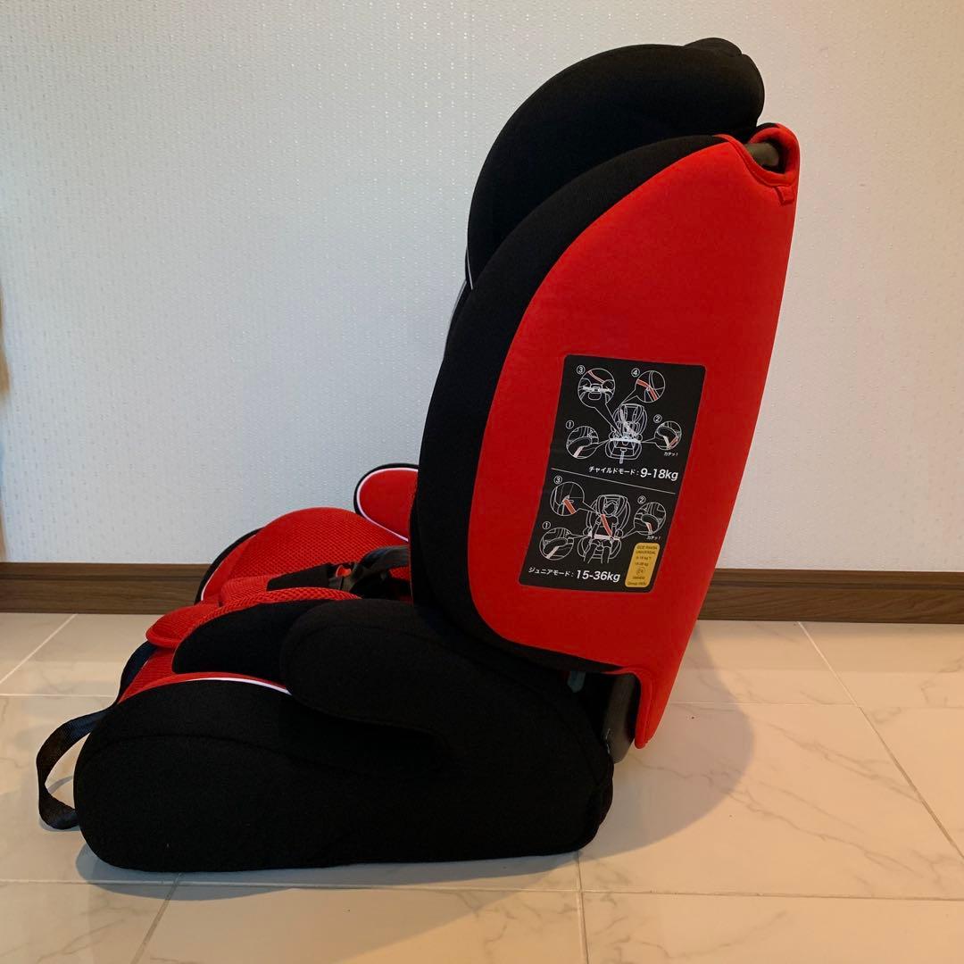 日本育児　チャイルドジュニアシート　ハイバックブースタールージュ⭐︎ まゆ